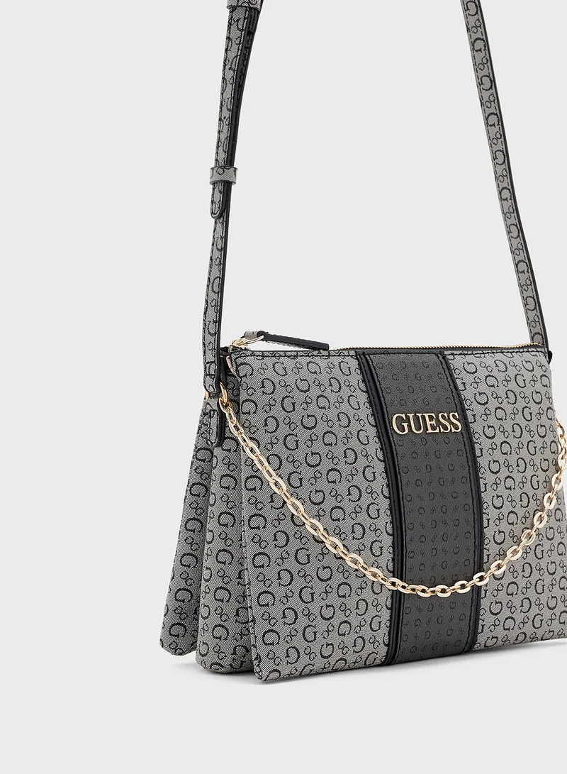 GUESS Suma Top Zip Crossbody