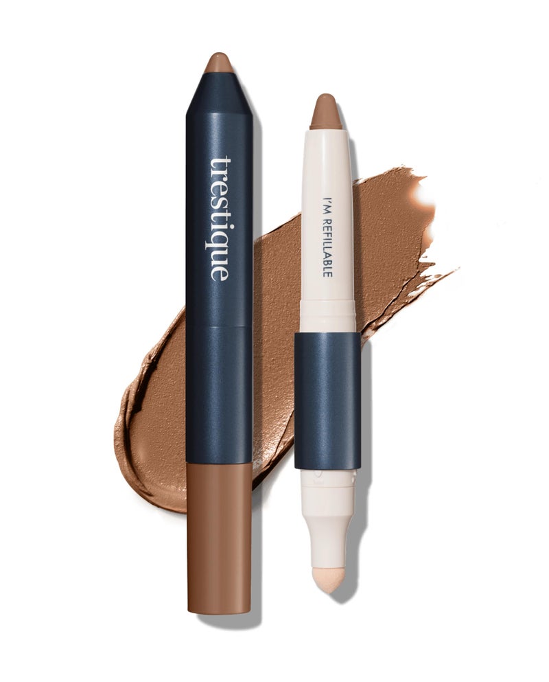 Trestique Concealer Crayon Refillable Under Eye Concealer With BuiltIn Blending Sponge Sustainable Clean Beauty Makeup