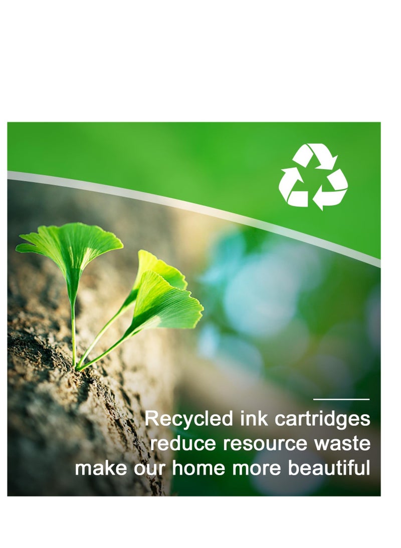 Terabyte حبر الطابعة 103 لمجموعة حبر EcoTank مجموعة كاملة من 4 (أسود أزرق سماوي أرجواني أصفر) لـ L1110‎ L3110 L3111 L3150 L3151‎ L3156 L3160 L5190‎ - Image 5