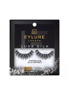 EYLURE Eylure Luxe Silk Marquise Reusable Eyelashes, Adhesive Included, 1 Pair  - Image 1