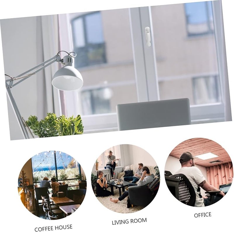 Jojofuny 10Pcs White UPVC Window Lock Extra Security Easy Installation Durable - Image 5