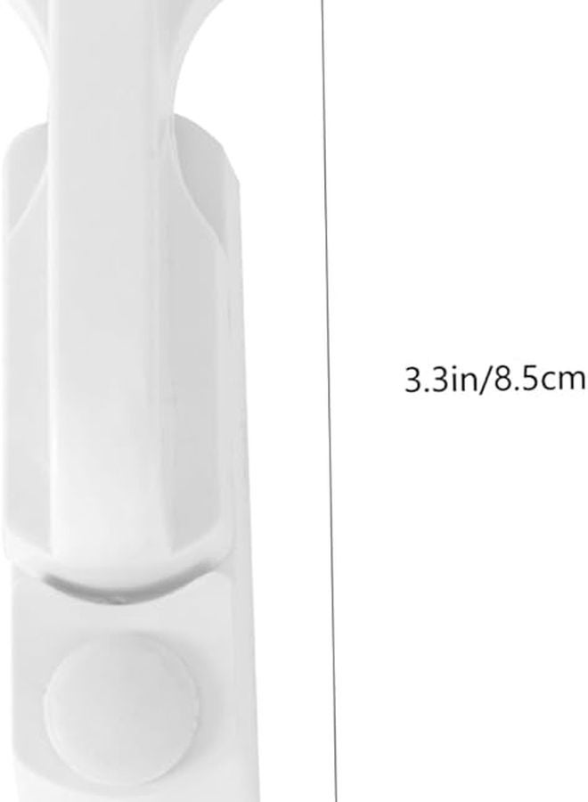 Jojofuny 10Pcs White UPVC Window Lock Extra Security Easy Installation Durable - Image 4