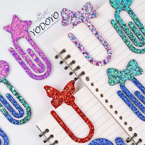 BdelrinQue Paper Clip Bookmark Moulds for Crafting,Resin Bookmark Moulds, White Mould for Art, DIY Bookmark Making Kit for Craft Enthusiasts and Students - Image 5