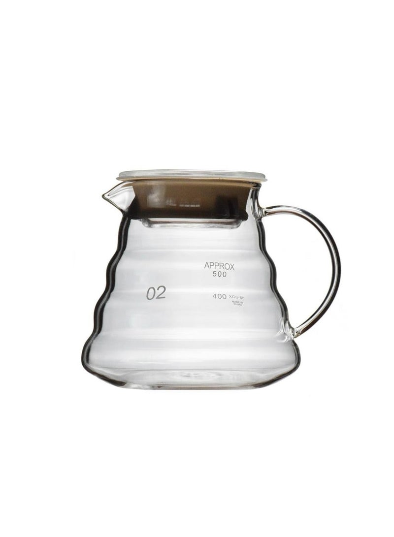 Jarrah Coffee Kit Size 02 | Glass Server, Dripper, 10g Coffee Scoop, 100 Paper Filters | Complete Pour-Over Brewing Set - Image 4