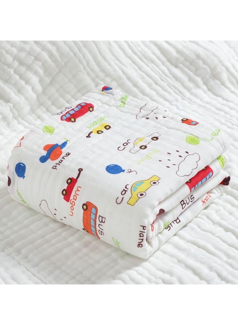 Loquat Pure Cotton Cartoon Printed Bath Towels