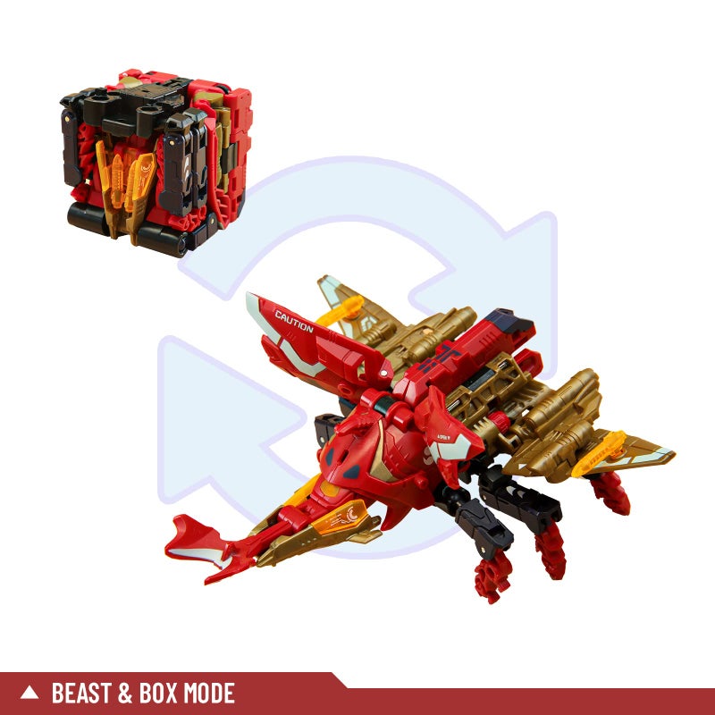 52TOYS Beastbox BB32 Demon Dart Deformation Toys Action Figure Converting Toys Deforms in Mecha and Cube Perfect Birthday Party Gift for Teens and Adults - Image 3