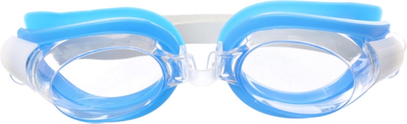 MINSA Swim Goggles on Card M223 Blue for Swimming and Water Sports