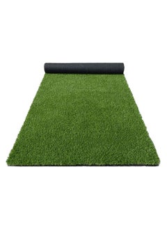 ماركة غير محددة سجادة عشب اصطناعي عالية الكثافة FFD لباب حديقة الشرفة أخضر (2x5)  - Image 1