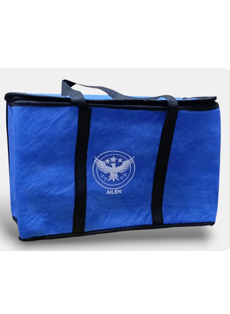 ايلينا حقيبة غداء حرارية مبطنة – كبيرة الحجم لحفظ الطعام ساخن أو بارد – مناسبة للعمل، المدرسة، والرحلاتحقيبة غداء حرارية  شنطة لانش بوكس حرارية  حقيبة طعام مبطنة  حقيبة حفظ الطعام ساخن  حقيبة غداء كبيرة الحجم - Image 5