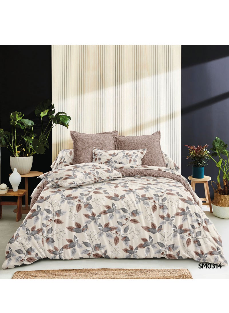 Generic 4 Pieces compressed summer quilt set Single Size 220x160cm pure cotton filled polyester fabric soft comforter Bedding Set for All Season 