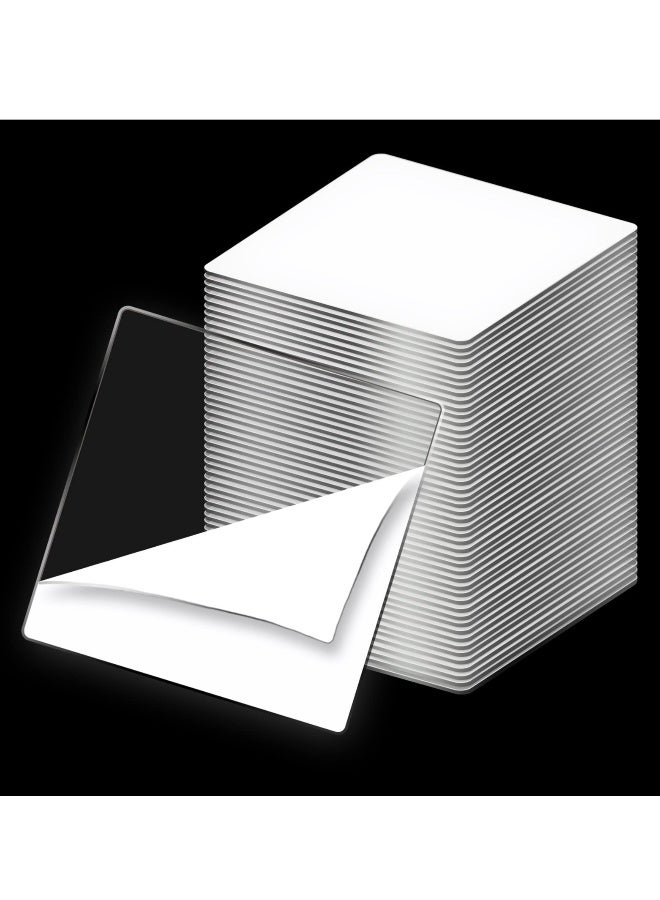 Double Sided Square Nano Transparent Tape Sticker for Carpet 100 Pieces 5 in - Image 1