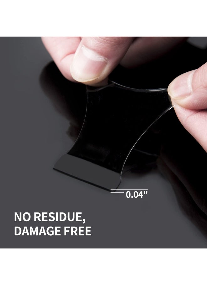 Double Sided Square Nano Transparent Tape Sticker for Carpet 100 Pieces 5 in - Image 4