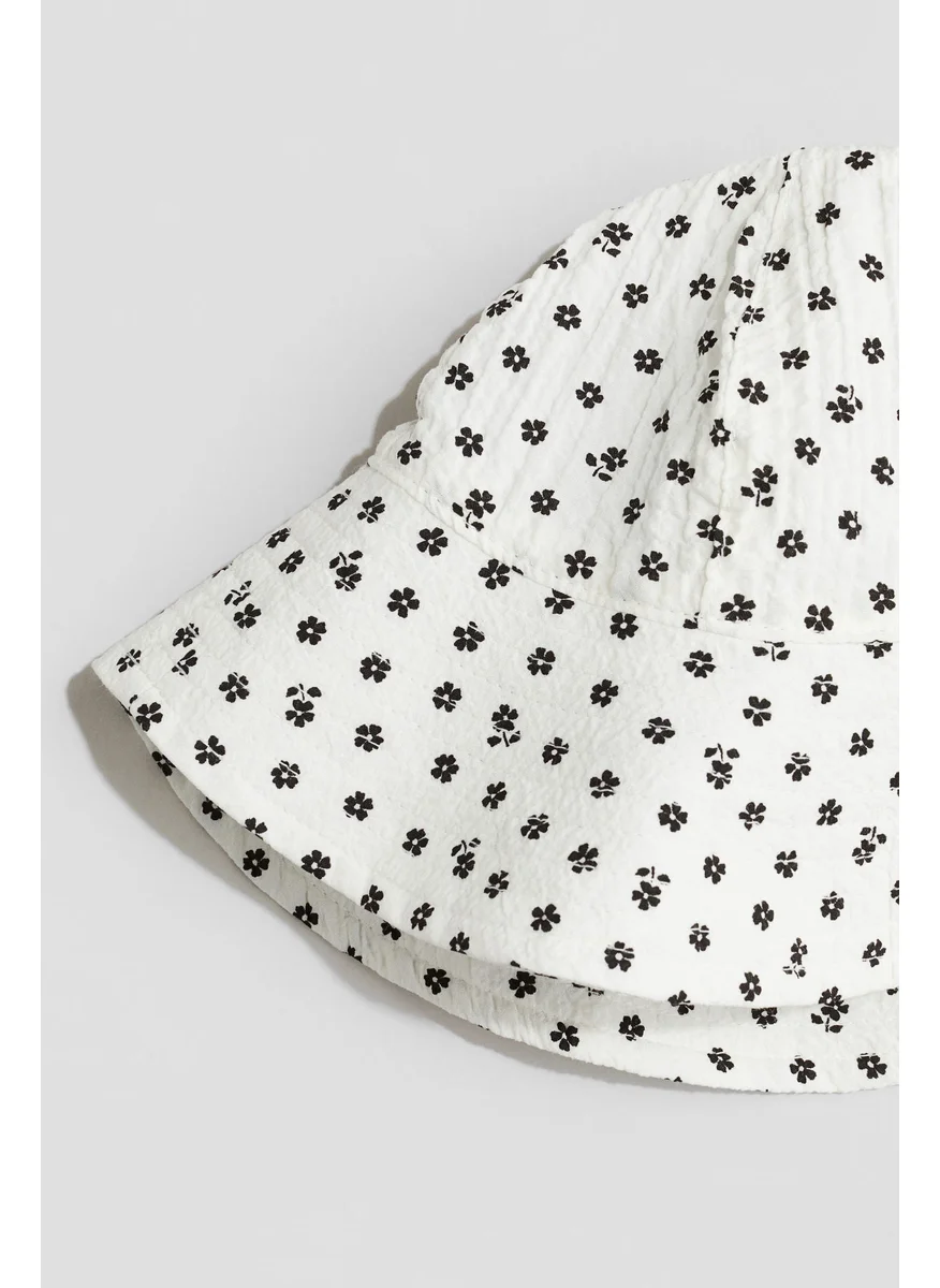 H&M Seersucker Sun Hat