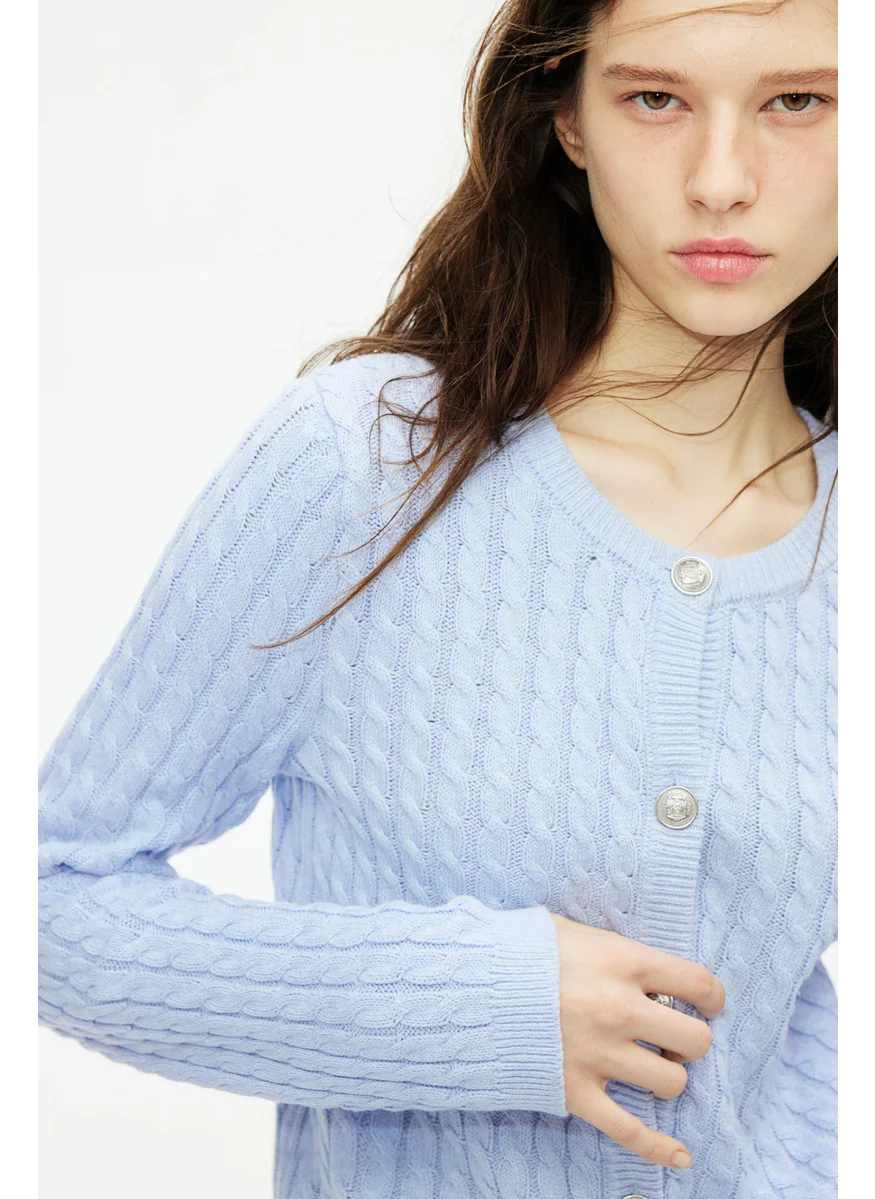 اتش اند ام Cable-Knit Cardigan