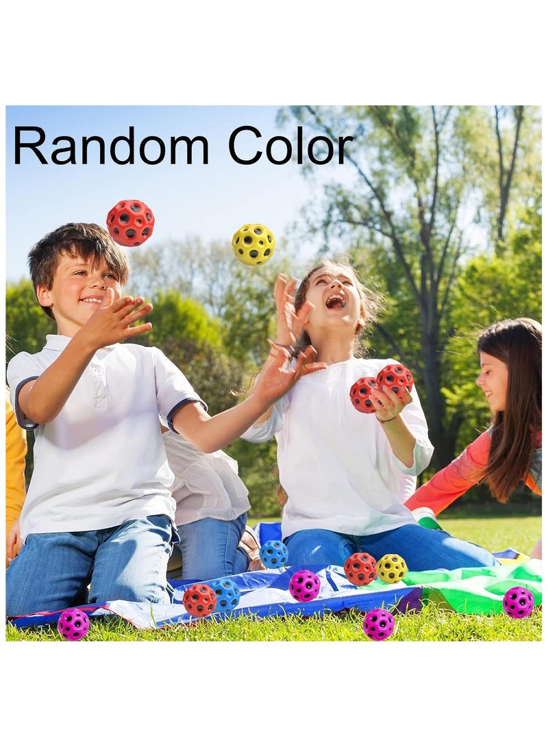 Arabest Set of 3 Moon Balls, Super High Bounce Rubber Balls for Kids' Jumping Fun, Ideal Children's Party Gift - Image 5