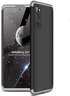 GKK Three Stage Splicing Full Coverage PC Case For samsung galaxy s20 fe - Black silver