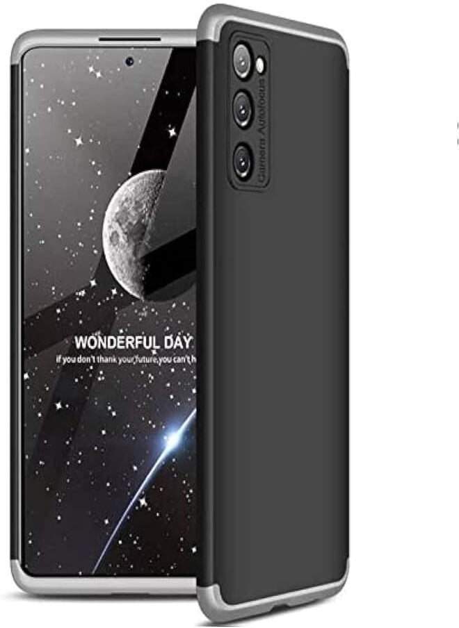 GKK GKK Three Stage Splicing Full Coverage PC Case For samsung galaxy s20 fe - Black silver 