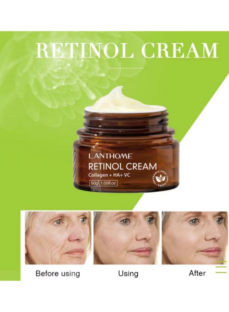 Lanthome Retinol Anti-Aging Face Cream 50ml - Advanced Formula, Reduces Fine Lines, Restores Youthful Radiant Skin - Image 4