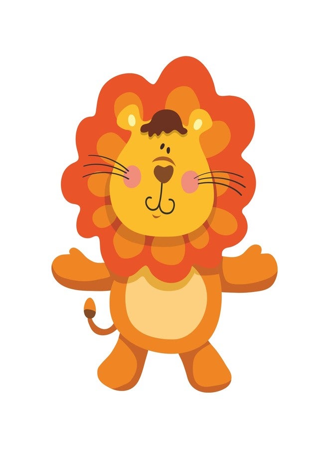 PrettyurParty Pretty UR Party Jungle Theme Paper Cutouts for Birthday Parties, Safari Party Supplies décor, Animals Birthday Decoration, Jungle Cutouts for Classroom, Bedroom, Bulletin Board –Multicolour (10 pcs) - Image 4