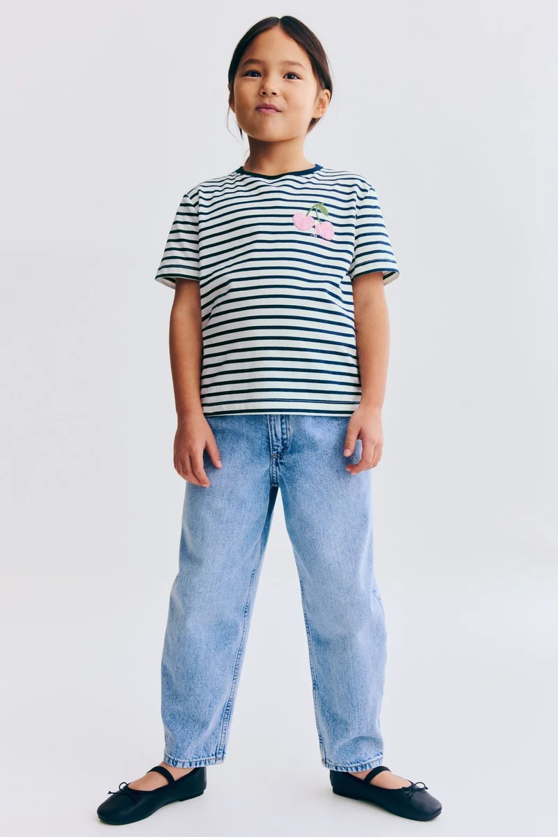 H&M Motif-detail t-shirt