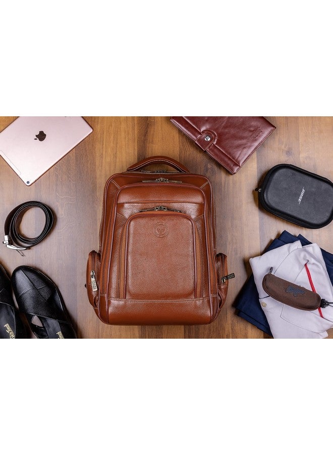 Brand Leather حقيبة ظهر جلدية أصلية سعة 35 لتر من علامة BRAND LEATHER، متنوعة - Image 5