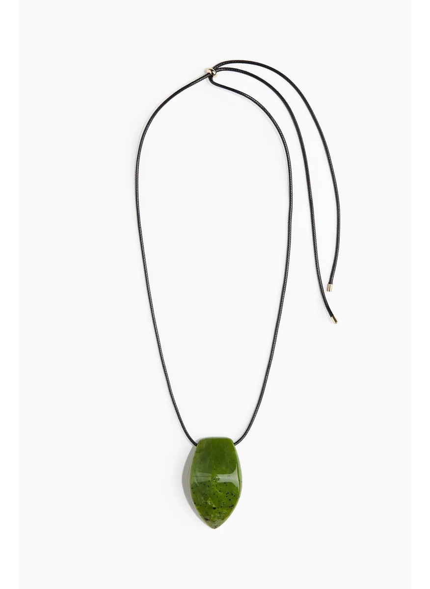 اتش اند ام Pendant Cord Necklace