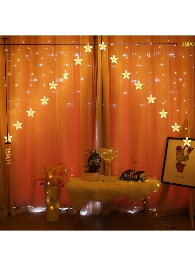 Warm White Curtain-Style Lights - Image 2