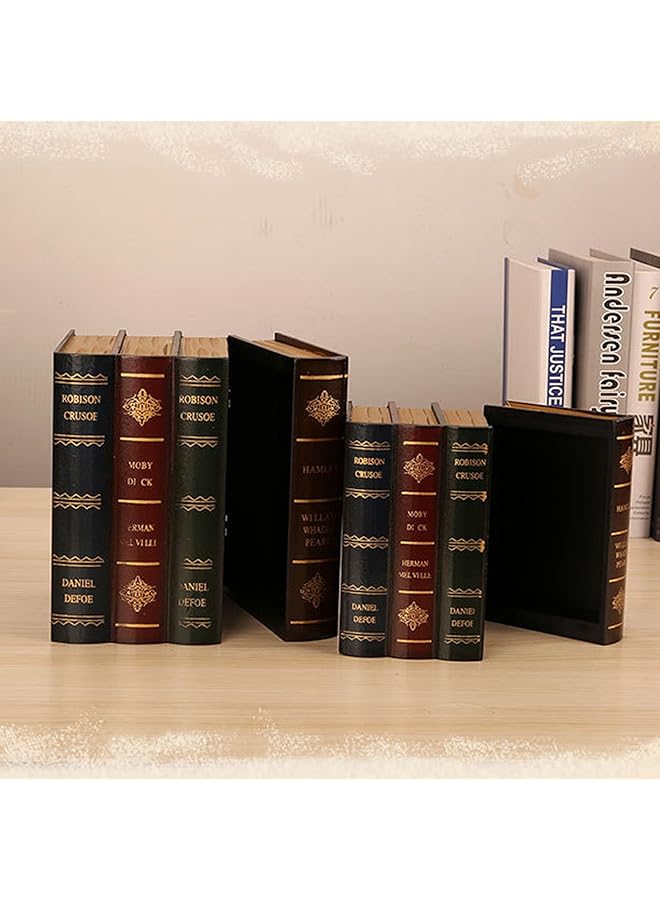 erorex Decorative Books Vintage Books Fake Books For Decoration With Storage Function Vintage Style For Home Decoration B3Osg47Nca 11 - Image 2