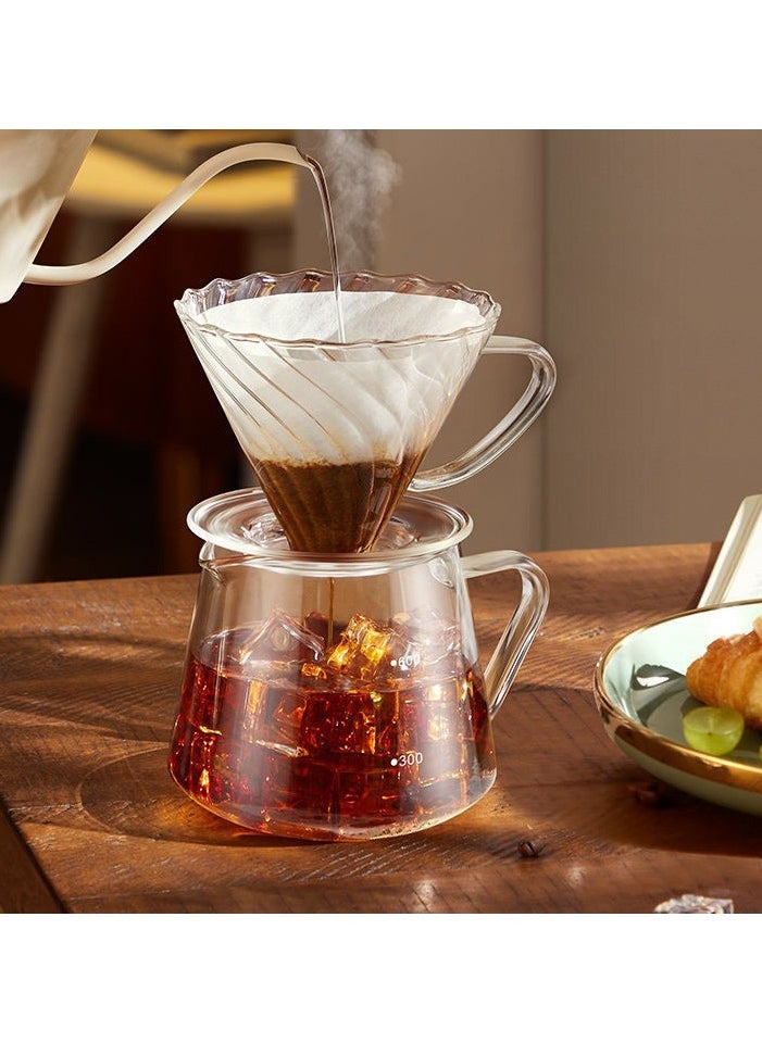 V60 Paper Filter White Made from Wood Pulp Size 2-4 Cups 100pcs with Box V Shape or Cone Shape Ideal for V60 Pour Over and Drip Coffee Makers