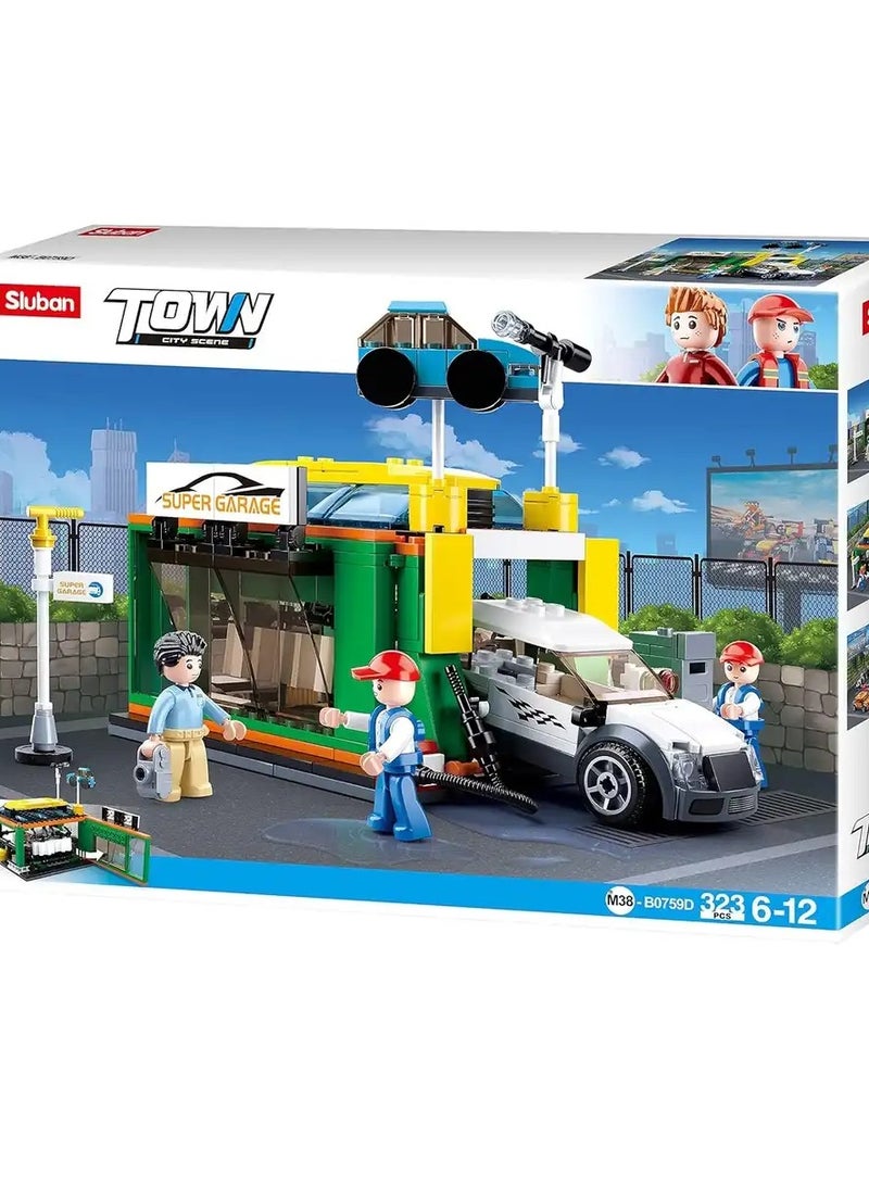 Game construction workshop quick repair for cars