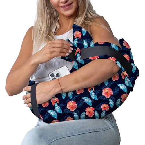 W&F HOME Shoulder Pillow for Pain Relief, Shoulder Surgery Pillow for Sleeping, Rotator Cuff Pillows, Rotator Cuff Surgery Must Haves, Post Shoulders Surgery Must Haves, Shoulders Support, Arm Support Pillows - Image 1