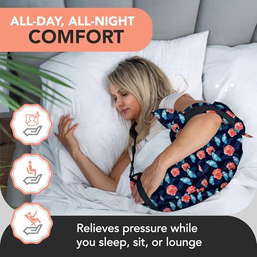 W&F HOME Shoulder Pillow for Pain Relief, Shoulder Surgery Pillow for Sleeping, Rotator Cuff Pillows, Rotator Cuff Surgery Must Haves, Post Shoulders Surgery Must Haves, Shoulders Support, Arm Support Pillows - Image 3