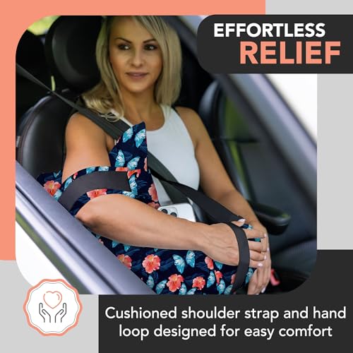 W&F HOME Shoulder Pillow for Pain Relief, Shoulder Surgery Pillow for Sleeping, Rotator Cuff Pillows, Rotator Cuff Surgery Must Haves, Post Shoulders Surgery Must Haves, Shoulders Support, Arm Support Pillows - Image 5