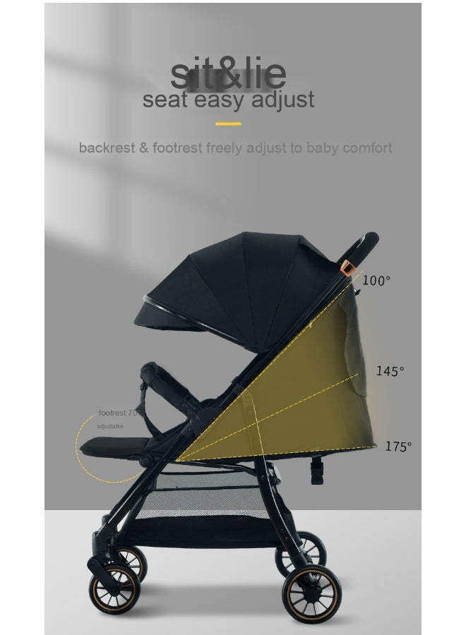 High Landscape Lightweight Baby Stroller - Image 2