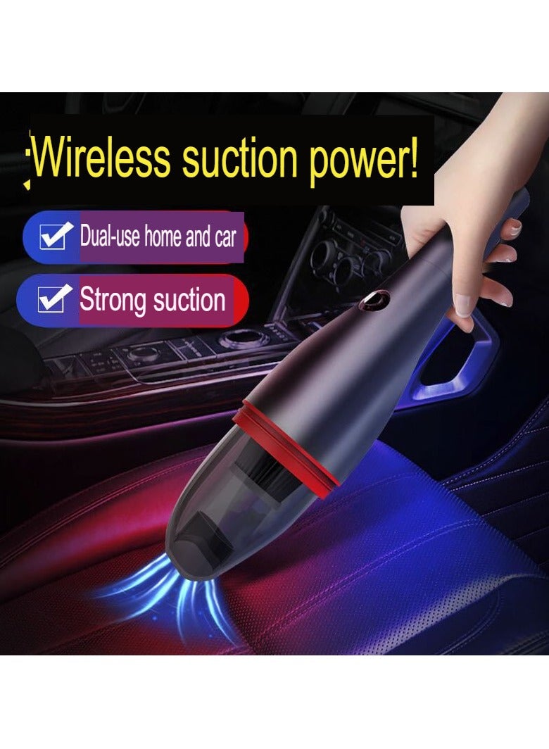 Multifunctional wireless car vacuum cleaner Handheld portable vacuum cleaner Home car dual-purpose vacuum cleaner - Image 2