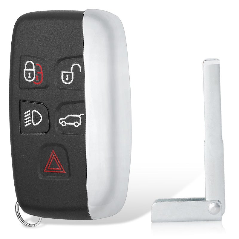 Keyecu Replacement Smart Remote Car Key Fob for Jaguar Land Rover Range Rover 20112019 KOBJTF10A BJ3215K601AB 5E0U50707 CH2215K601AB 315MHz 49Chip 5Buttons