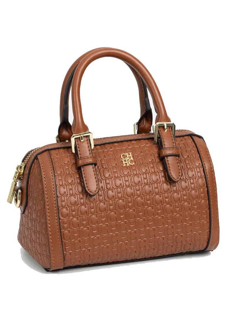 CH CH CHCH New Retro Women's Handbag Large Capacity Tote Vintage Style Outdoor Shoulder Bag - Image 2