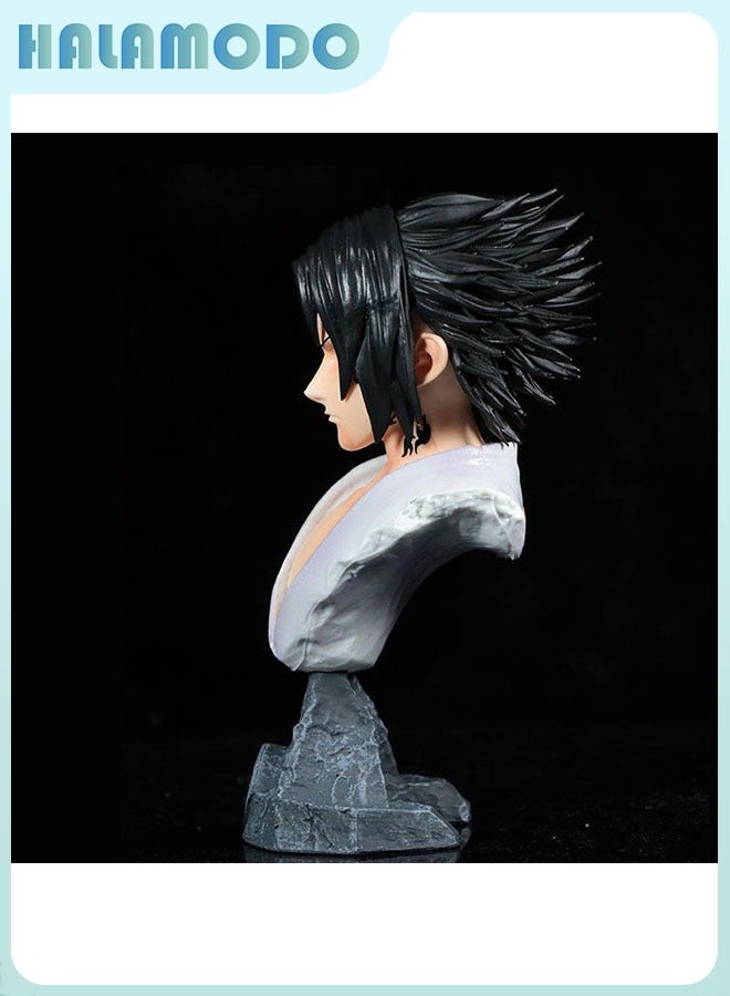 HALAMODO Naruto 15 cm Collectible Bust of Sasuke, Anime Collectible Figurine, Decoration and Gift Treasure - Image 3