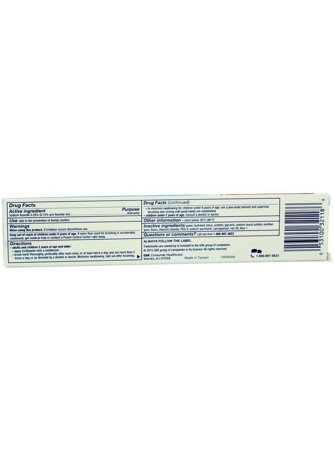 Aquafresh - Aquafresh Cavity Protection Fluoride Toothpaste, Cool Mint 5.6 oz (Pack of 12) - Image 1