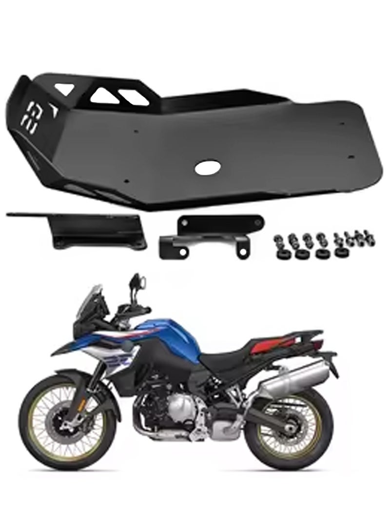 Generic Motorcycle Aluminum Alloy Metal Engine Frame Under Guard,Black  - Image 4