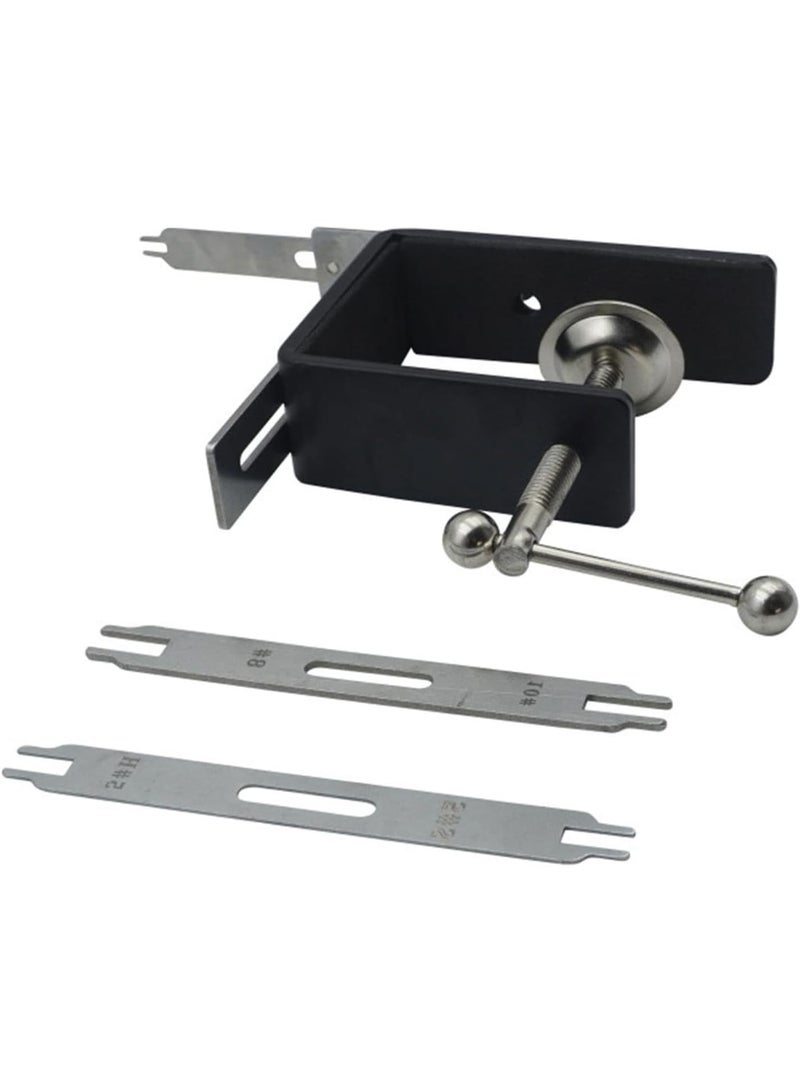 Zikra Zipper Jig Tool, Zipper Jig Sliders, Zipper Repair Kit, Zipper Pull Tool, Quick Metal Zipper Jig Sliders for Sewing, Stainless Steel Pulls Tool for Pants, Dress, Coat - Image 1