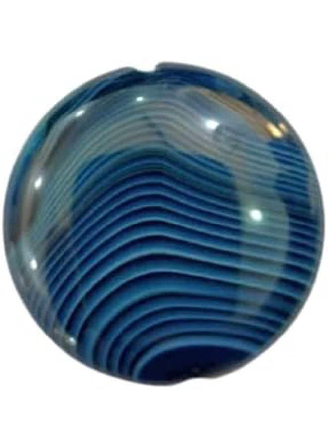 Natural Drilled Multi Color Onyx Double Face Gemstone