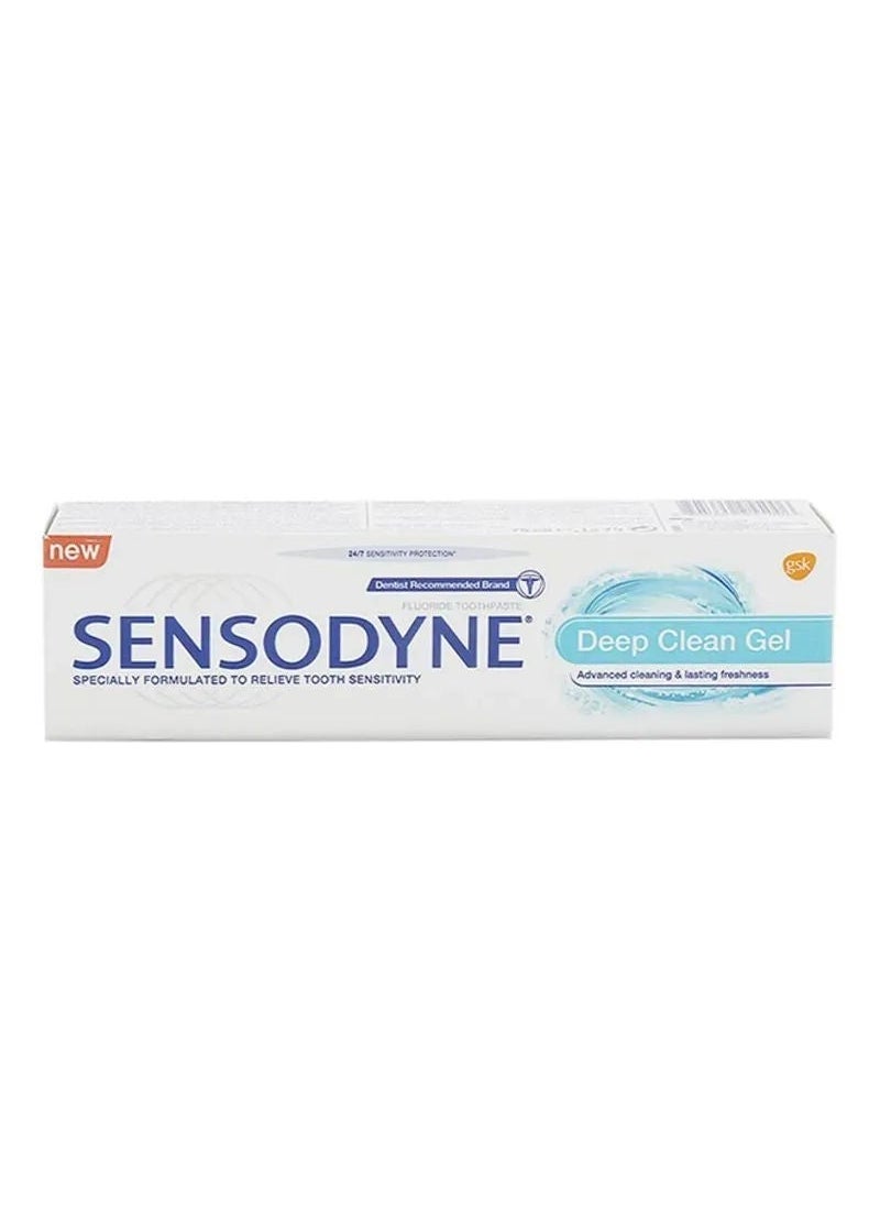 Sensodyne Deep Clean Gel Toothpaste, 75ml 