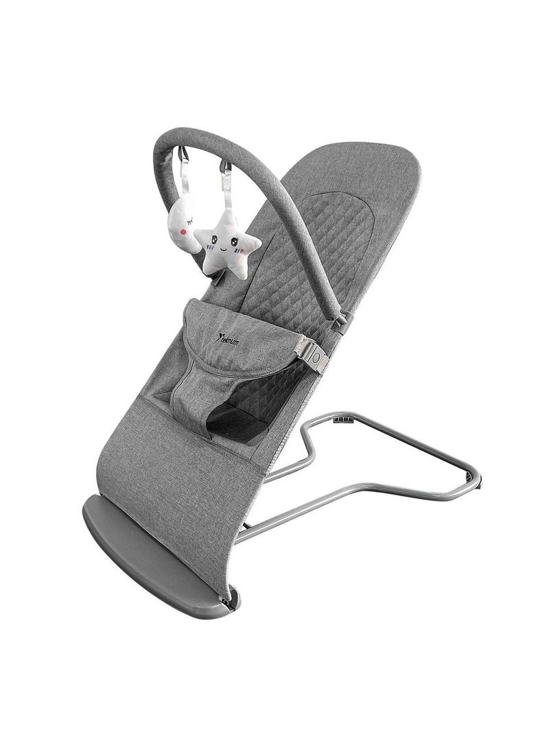 3-Stage Baby Bouncer Recliner Seat Grey - pzsku/Z65175255A5BF3E9A3371Z/45/_/1679902328/eda67a71-b232-44e1-9407-b69823850d82