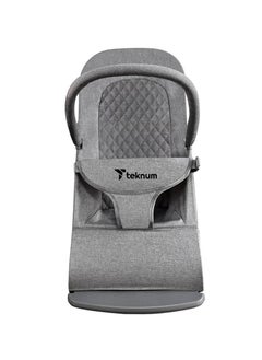 TEKNUM 3-Stage Baby Bouncer Recliner Seat Grey  - Image 1