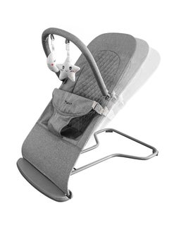 TEKNUM 3-Stage Baby Bouncer Recliner Seat Grey  - Image 5