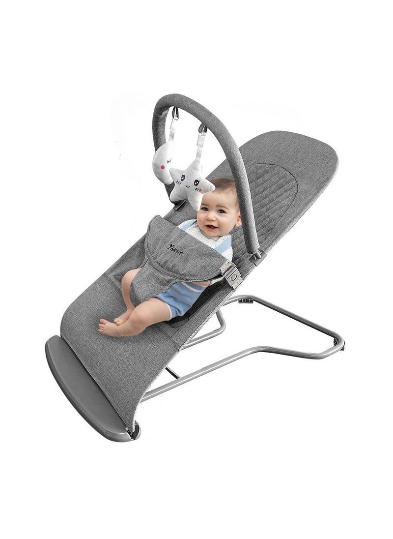 3-Stage Baby Bouncer Recliner Seat Grey - pzsku/Z65175255A5BF3E9A3371Z/45/_/1723188668/aa88aba0-b8aa-47ff-b16f-31659543a0f6