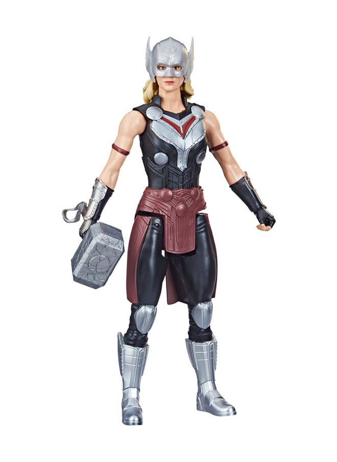 Marvel Studios - Titan Hero Series Mighty Thor Toy 12-Inch-Scale Thor Love And Thunder Figure With Accessory Toys For Kids Ages 4 And Up - Image 1