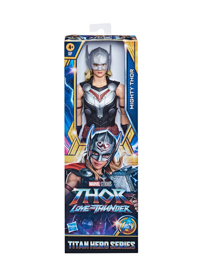 Titan Hero Series Mighty Thor Toy 12-Inch-Scale Thor Love And Thunder Figure With Accessory Toys For Kids Ages 4 And Up - pzsku/Z6517687F87D3C84855DDZ/45/_/1691643982/670dce3c-990e-433f-9234-9659c8dcbe07