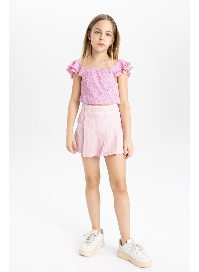DeFacto Girl Slim Fit Sleeveless Knitted Top  - Image 2